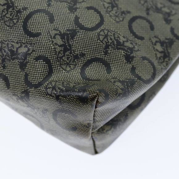 CELINE C Macadam Canvas Pouch Navy Auth bs14376 - Picture 15 of 16